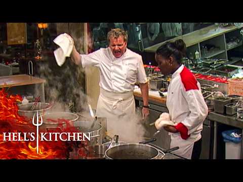Plate After Plate Gets Send Back as Gordon Catches Chef Using Dirty Rag | Hell's Kitchen