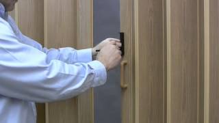 Folding Door Lock Installation (Double Door)