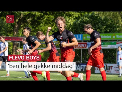 Flevo Boys haalt nacompetitie na bizarre tweede helft | Omroep Flevoland