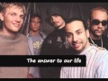 Backstreet Boys - The Answer To Our Life (with Lyrics)