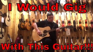 Video thumbnail for I Would Gig With This! Mitchell T311CE Acoustic Guitar Review. by Chris Gardner YT