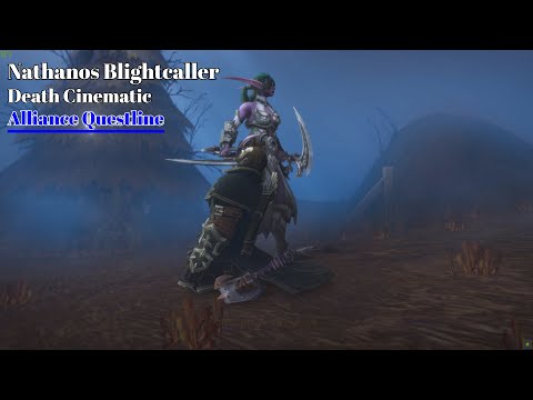 The Fate of Nathanos Blightcaller Questline + CINEMATIC | Alliance - Shadowlands Pre Patch!