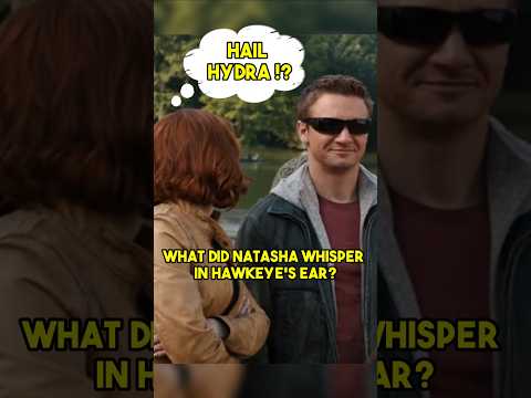 What did Natasha Whisper in Hawkeye's Ear? 🤫