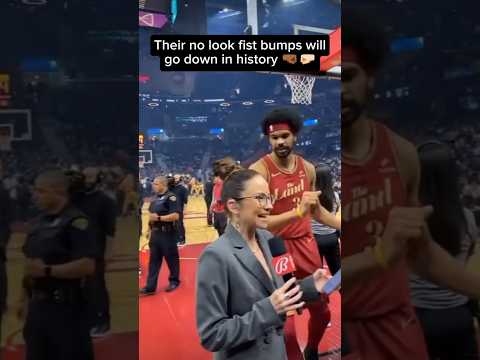 The No Look Fist Bump Lives On 🤜🏾🤛🏻