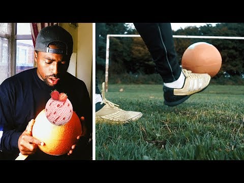 KICK THE BALL TO MAKE ICE CREAM (UNBELIEVABLE FLAVOUR)