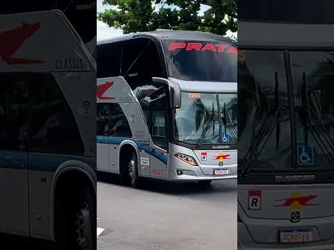 Busscar Vissta Buss DD do Prata em Bauru fazendo São Paulo x Tupi paulista