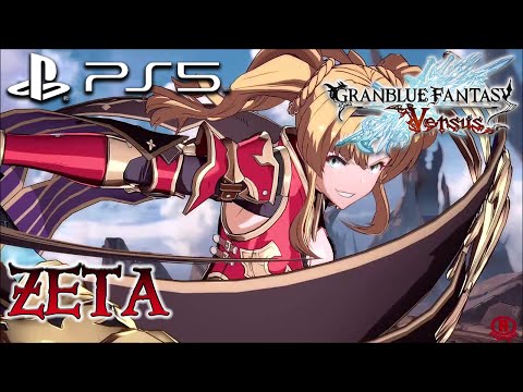 Granblue Fantasy Versus - Zeta Arcade Gameplay - Nightmare [1080p 60fps]