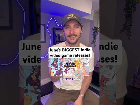 The BIGGEST indie games dropping in June! 🔥 #gamingshorts #indiegames #videogame #gaming #pcgaming