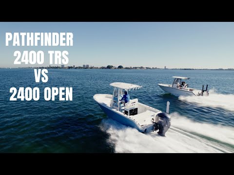 A closer look at these 2 very different 2400 Pathfinder in TRS and Open version