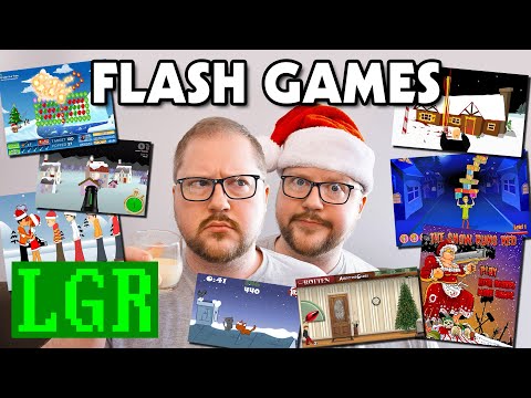 LGR - Christmas Flash Games