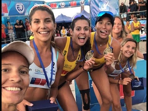 Andressa e Vitória 2 x 1 Gallay e Peralta (Argentina) - Final Sulamericano 2020