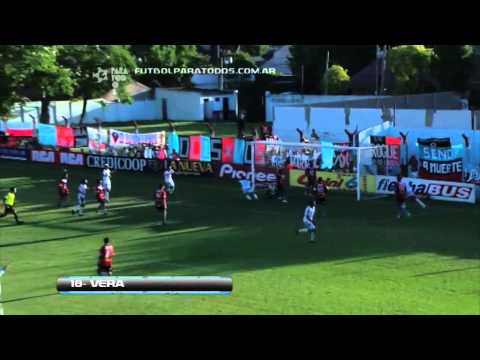 Gol de Facundo Vera. Brown 2 Ferro 3.Brown-Ferro.Torneo Primera B Nacional.FPT