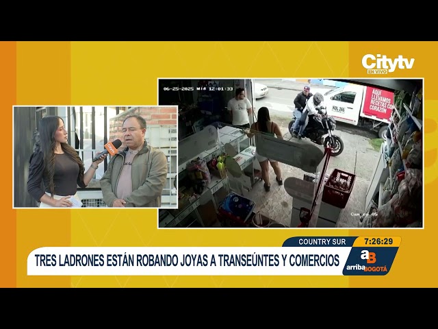 Alerta en Country Sur por robo de autopartes: denuncian intimidaciones con armas