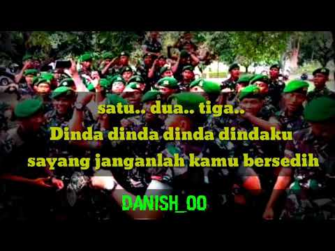 YEL YEL TENTARA - LAGU TENTARA - DINDAKU SAYANG