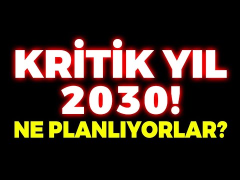 KRİTİK YIL 2030! GERİ SAYIM BAŞLADI! Dünya Üzerine Hangi Oyunları Oynayacaklar?