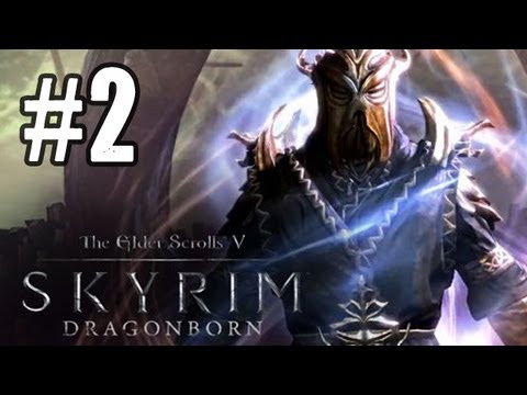Skyrim Dragonborn Walkthrough - Part 2 Descent (Gameplay/Commentary) NEW DLC