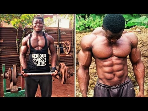 AFRICAN BEAST - PURE HARD WORK   I  No excuses - African Bodybuilders !