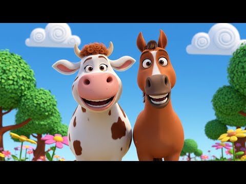 Calutul si Vacuta  - Cantecel pentru copii