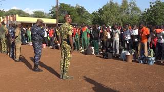 Immersion patriotique : 500 athlètes burkinabè à l'épreuve de la discipline militaire