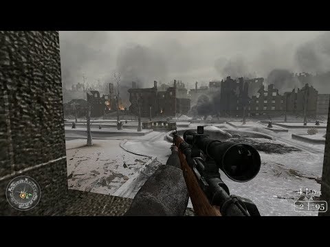 Call of Duty 2 Fortress Stalingrad full walkthrough