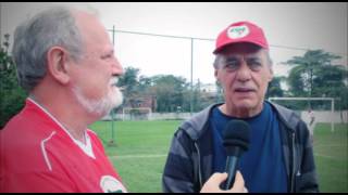 Chico Buarque em amistoso com o MST