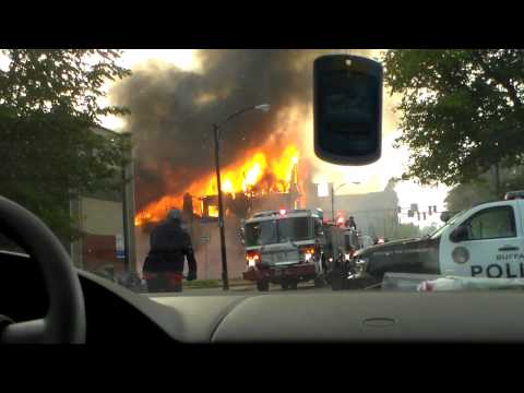 Fire in Buffalo NY. 10/25/14