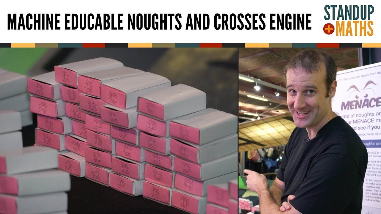 MENACE: the pile of matchboxes which can learn