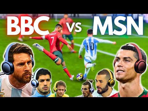 Messi & Ronaldo play FC 26 - MSN vs BBC!