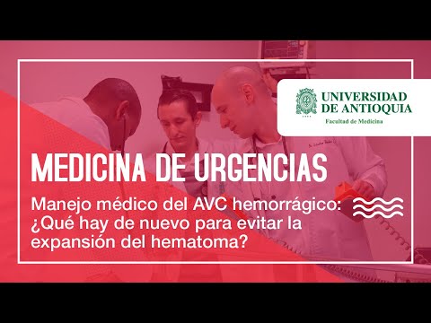 Manejo médico del AVC hemorrágico: ¿Qué hay de nuevo para evitar la expansión del hematoma?