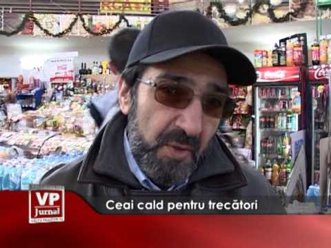 Ceai cald pentru trecatori