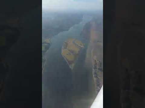 Time lapse flying over Quebec