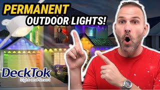 I Tried DeckTok’s Permanent Outdoor Lights—Instant HOLIDAY HOUSE!