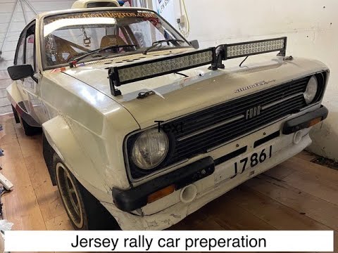 escort preperation for the Jersey rally
