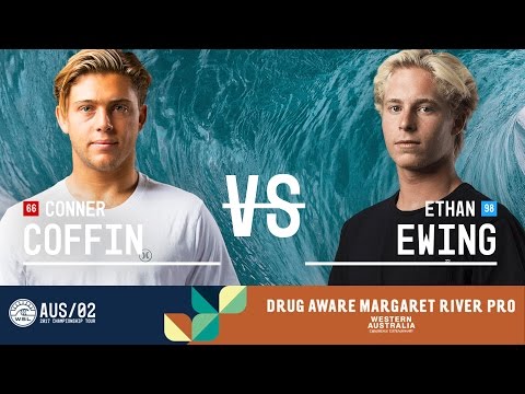 Conner Coffin vs. Ethan Ewing - Round Two, Heat 8 - Drug Aware Margaret River Pro 2017