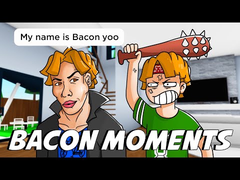 BACON MOMENTS/ ROBLOX Brookhaven 🏡RP - FUNNY MOMENTS