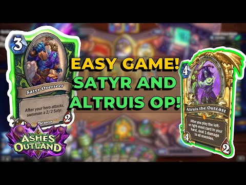 SATYR AND ALTRUIS ARE OP!! - Budget Tempo Demon Hunter - road to Diamond (Part 7)