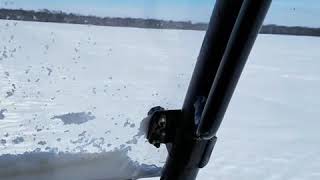 preview picture of video 'John Deere Gator 620i clearing snow'
