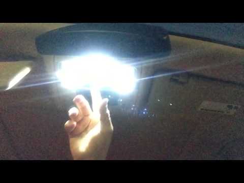 BMW X5 Overhead Dome and Map Light bulb Replacement LED Upgrade