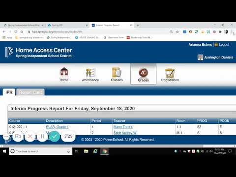 Parent Tutorial Home Access Center