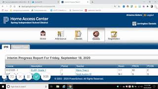 Parent Tutorial  Home Access Center