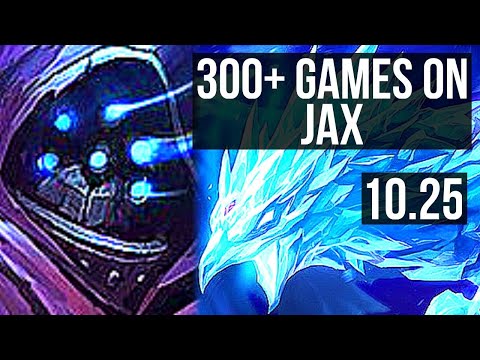 JAX vs ANIVIA (TOP) | 7 solo kills, 13/2/4, Legendary, 300+ games | KR Master | v10.25