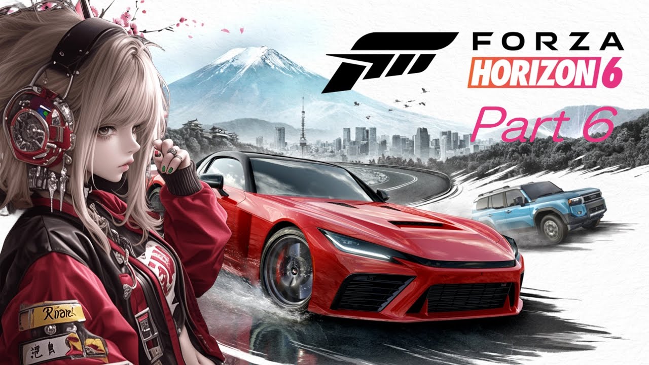 【Forza Horizon 6】日曜日の朝活 Part6【 #VTuber #凛夜リオラ】