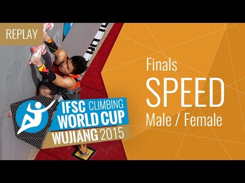 IFSC Climbing World Cup Wujiang 2015 - Speed - Final - Male/Female