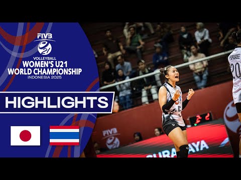 Japan 🇯🇵 vs. Thailand 🇹🇭 - Match Highlights