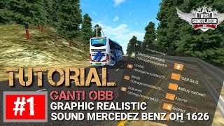 Download lagu #1 TUTORIAL GANTI OBB GRAPHIC (REALISTIC) SOUND MERCEDES BENZ OH 1626 mp3