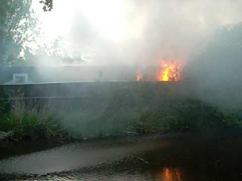 Brand in aalsmeer