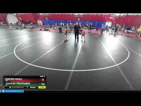 71 Lbs Cons. Semi - Hunter Houle, MN Vs Cashton Treuthardt, WI 60a1