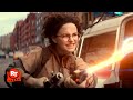 Ghostbusters Frozen Empire 2024 Mckenna Grace Sewer Dragon Chase Scene Movieclips