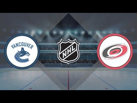 Обзор матча Ванкувер - Каролина / CANUCKS VS HURRICANES DECEMBER 13, 2016 HIGHLIGHTS