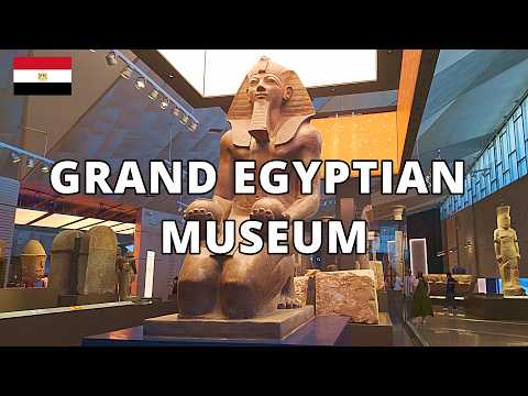 New Grand Egyptian Museum 4K Tour | Inside the World’s Largest Museum | Cairo